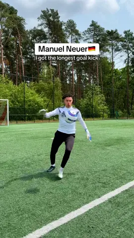 A post by @oussifooty on TikTok caption: He’s not even a goalkeeper 💀 #football #soccer 