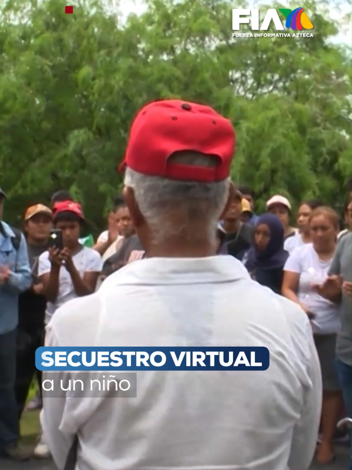 A post by @aztecanoticias on TikTok caption: 📱 Una llamada falsa puede cambiarlo todo. En #Morelos, un niño de 12 años fue salvado de un secuestro virtual. Tras recibir una llamada amenazante, se escondió en campos de cultivo. Mientras él estaba oculto, sus padres eran extorsionados, 24 horas más tarde, fue encontrado sano y salvo. Padres, hablen con sus hijos sobre el riesgo de responder llamadas de desconocidos. @viridianahelo con la información en #PrimeraLínea  #AztecaNoticias #FIA #Noticias #SecuestroVirtual #Extorsión #InseguridadMorelos