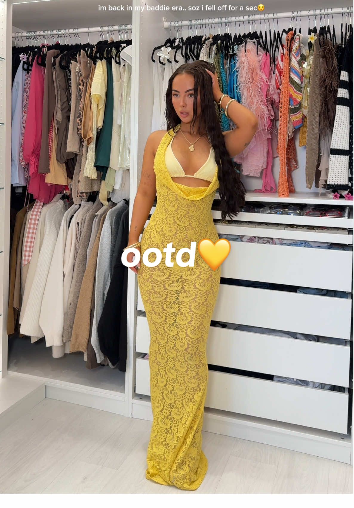 A post by @chynasolder on TikTok caption: prepare to be sick of me 