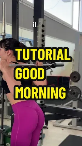 A post by @gaia_personal_trainer on TikTok caption: Tutorial goodmorning 🩷 Coaching innovativo nel link in bio  Top e leggings @Bombafit codice GAIA10 #staccodaterra #goodmorning #gymtok #rdlform #glutesworkout #allenamentoglutei #palestraitalia 