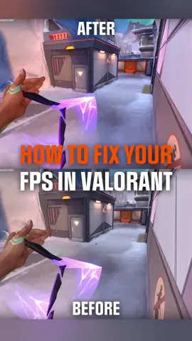 A post by @fnatic on TikTok caption: How to fix your FPS in Valorant 🤝 #Valorant #valorantguide #valoranttips #fpsgames 