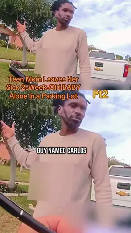 A post by @skycopcamtv on TikTok caption: Teen Mom Leaves Her Sick 2-Week-Old BABY Alone In a Parking Lot#cops #copsoftiktok #policeofficer 