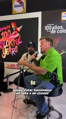 A post by @serlap_next_level on TikTok caption: Un pequeño adelanto  De la entrevista que hemos podido hacer a @chipfooseofficial en el EXPO CESVI @cesvimexico en el están de @glasurit.latam  Próximamente iremos subiendo las preguntas y respuestas de esta fantástica entrevista que no se puede perder los amantes de los automóviles . @glasurit_official @basfrefinish   #mexico #sata #serlap_next_level #tallerautomotriz #bodypaint #cesvi #chapaypintura #worldskills #serlapnextlevel#chapaypintura #automotivepaint #carrepair #expocesvi  #glasuritpaint #tallerchapaypintura #refinisher #hojalateriaypintura #carpainting #mexico #glasurit #glasurit100line #tallerautomotriz #autopaint #enderezadoypintura #chipfoose