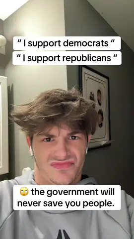 A post by @ttoddf on TikTok caption: Neither side cares for you. #fyp 