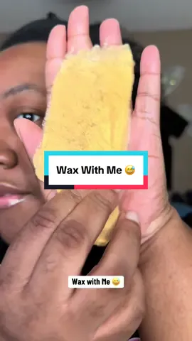 A post by @kbmakeupme24 on TikTok caption: Wax with Me 😅 @Tress Wellness & stay tuned for the bloopers!  #fyp #foryoupage #viral #wax #waxing #waxingathome #pcos #influencer 
