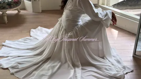 A post by @byhasanat on TikTok caption: Coming soon … 🫧🧺🌸🤍 #summerstyle#modestfashion#modeststyle#modesty#abayastyle#explore#hijab#hijabi 