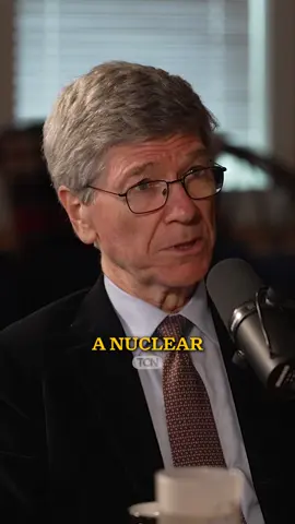 A post by @tuckercarlson on TikTok caption: “Iran doesn’t want a nuclear weapon.” Jeffrey Sachs describes the current mindset of the Iranians.