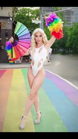 A post by @itsthecrazylatina on TikTok caption: GOD BLESS THE GAYS! Happy pride month 🖤 #gay #lgbt #pride
