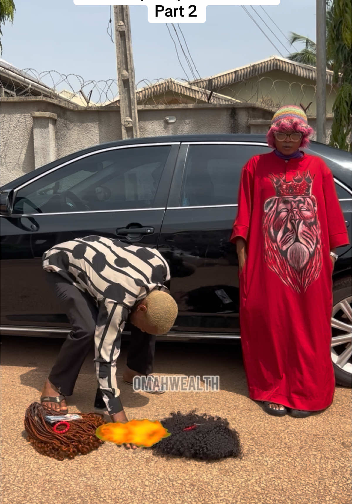A post by @omahwealth.tv on TikTok caption: Saved by the power above #omahwealth 