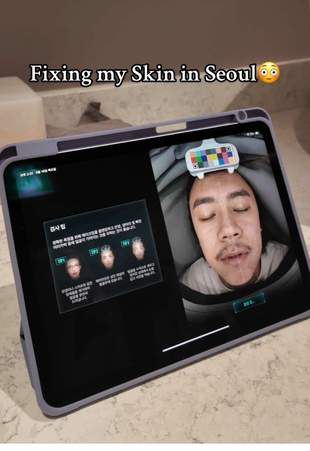 A post by @justmaiko on TikTok caption: Ya boy is one step closer to that Korean glass skin fr😮‍💨🤫 ty so much @DA Plastic Surgery Clinic 