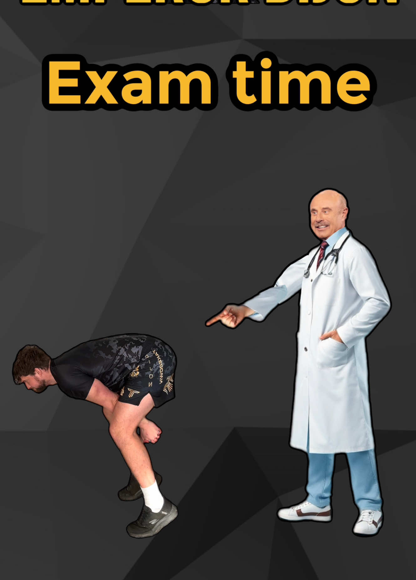 A post by @uncle_dijon on TikTok caption: Exam Advice #haha #laugh #comedу #viral #jokes 