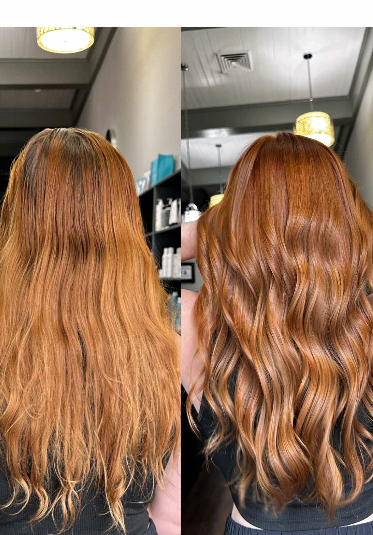 A post by @thebaileylavender on TikTok caption: Not a natural red head? (I could fool you!😜) #baileylavender #hair #relatable #hairstylist #hairstylistlife #comedy #hairstylistsoftiktok #salonlife #haircomedy 