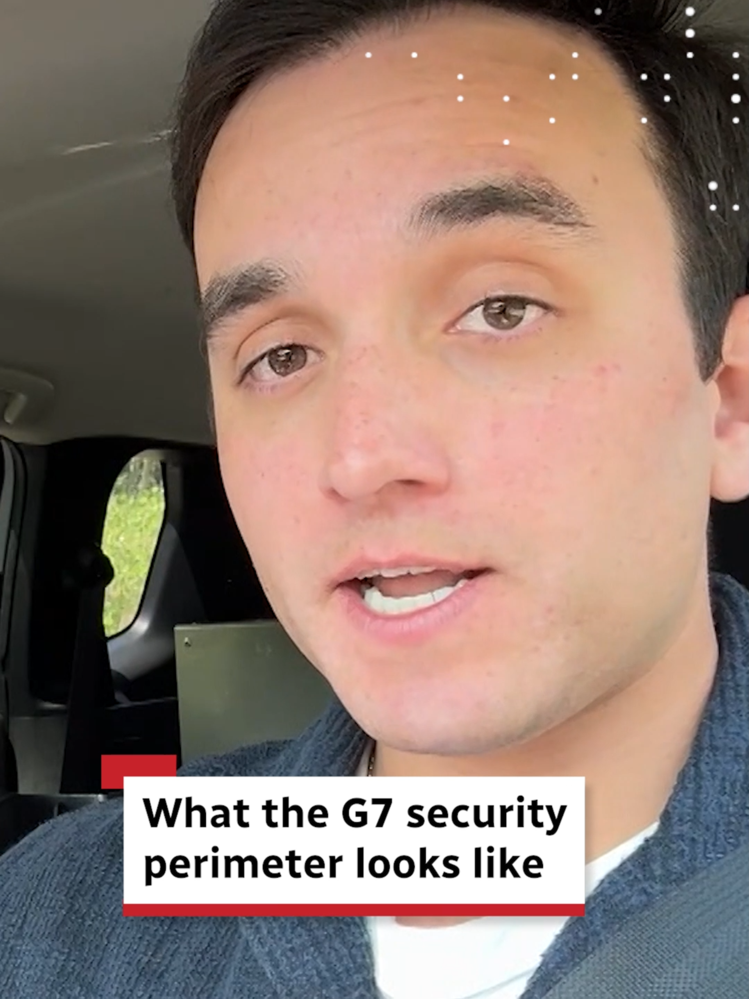 A post by @cbcnews on TikTok caption: World leaders are set to meet in Kananaskis, Alta., for the G7 summit starting June 15. We went to the RCMP’s ‘controlled access zone’ to get a first hand look at security preparations. #G7Summit #Canada #Leaders #Alberta #CBCNews