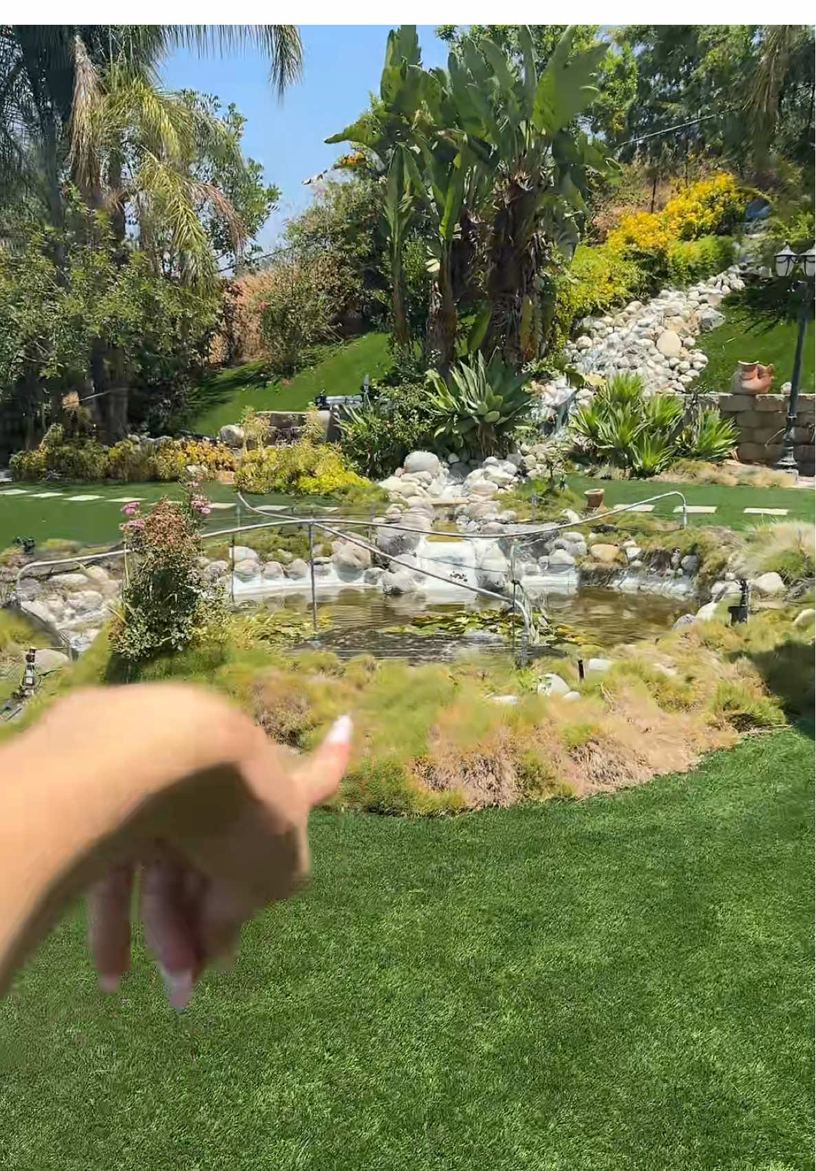 A post by @daus_mendoza on TikTok caption: Backyard update on my NEW HOUSE🤭 #backyard  #furniture #outdoortable #interiordesign