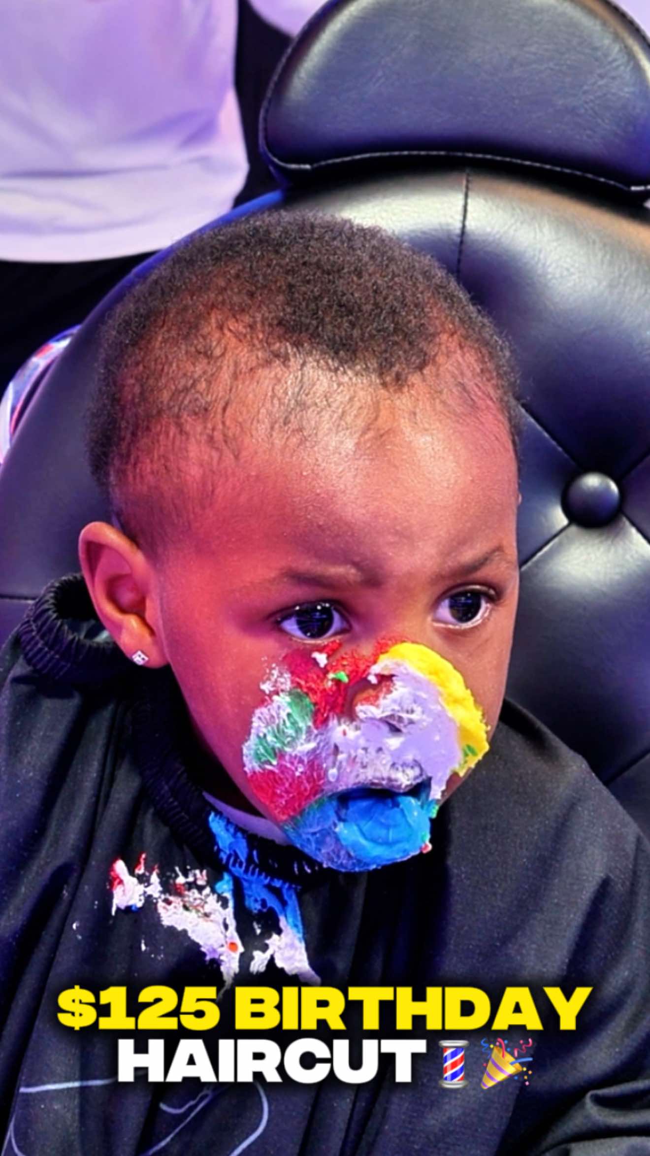 A post by @getslyced on TikTok caption: I thought he needed help eating the cake  #Slyhuncho #lifestyle  #dailyvlog  #grwm  #hairstyles #haircut #barber #hairtutorial #hairtransformation #hairgoals #hairfashion #asmr #haircolor #personalcare #newyorkhairstylist #houstonhairstylist #atlantahairstylist #hairextensions #hairreplacement #barbershop #barberlife #atlantabarber #360waves #floridabarber#houstonbarber #newyorkbarber #haircare #skincare #Anime 