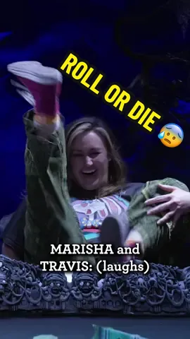 A post by @criticalrole on TikTok caption: JUST GO FOR IT 😱 🎲  Angelic relic Misty (@Smashley Johnson) risks permadeath on a high-stakes roll in the second installment of our dark #Daggerheart fantasy adventure, #AgeOfUmbra Episode 2, "The Lost Monastery", now available on YouTube! 🕯 @MatthewMercerVO  @WillingBlam  @SamRiegel  @Marisha Ray641   #criticalrole #daggerheart #ttrpg #tabletop #actualplay #horror #darkfantasy #fantasy #survival #dice #character #voiceactor #voiceacting #improv #youtube #twitch #matthewmercer #ashleyjohnson #marisharay #laurabailey #traviswillingham #liamobrien #taliesinjaffe #samriegel #gamemaster #diceroll #horror #deathsave #highstakes #fyp #victory #win #dice #diceroll 