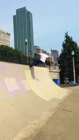 A post by @tonyhawk on TikTok caption: Thursday, in the park, a few weeks before the Fourth of July ( with #kevinstaab ). And a FS 1080? 🎶: #Chicago