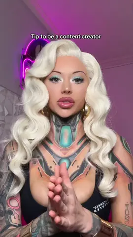 A post by @pinuppixie on TikTok caption: This is my personal tip to become a content creator!  Stay consistent  Don’t let the burn out wear you down! Create content that you want to personally watch  And have fun
