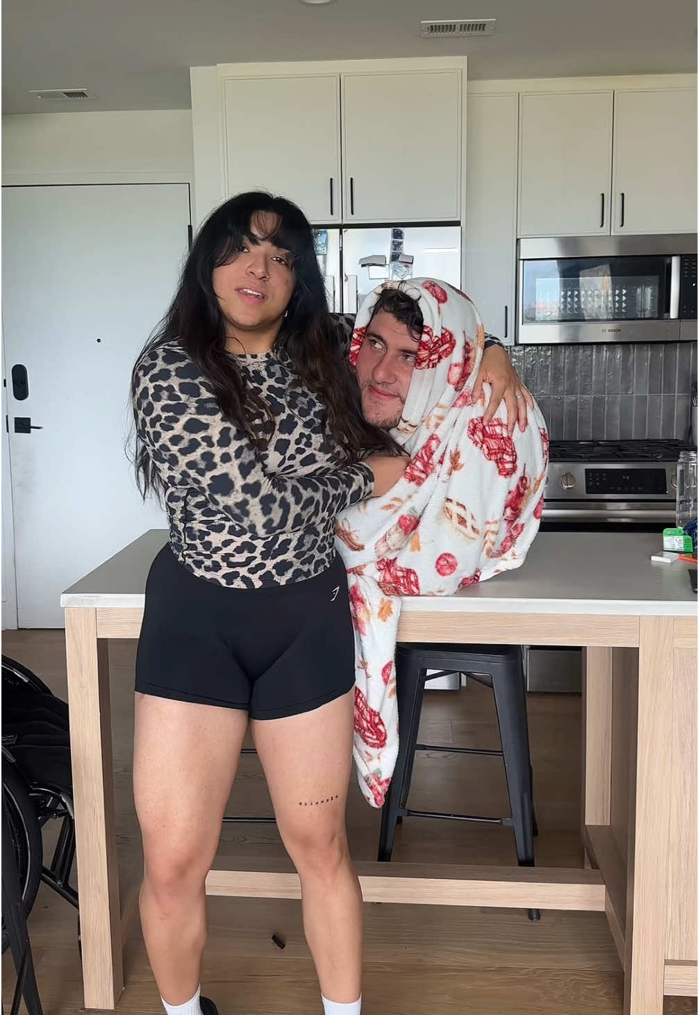 A post by @menecisandbrody on TikTok caption: Can you tell who was forced?🤭😂 @Life of a Mean Ween #fyp 