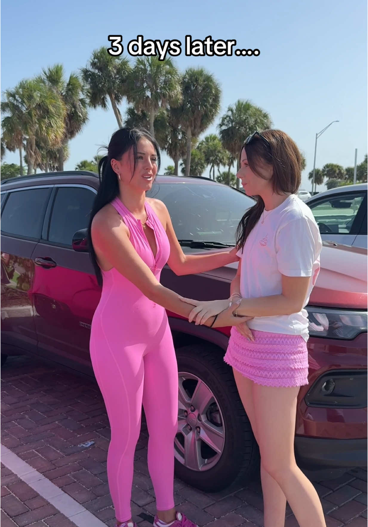 A post by @camilla on TikTok caption: Congratulations @justkacis for winning the Clock It Teslaaaa!! 🫶 this was such an amazing moment- thank you to everyone who bought the merch and entered the contest ❤️
