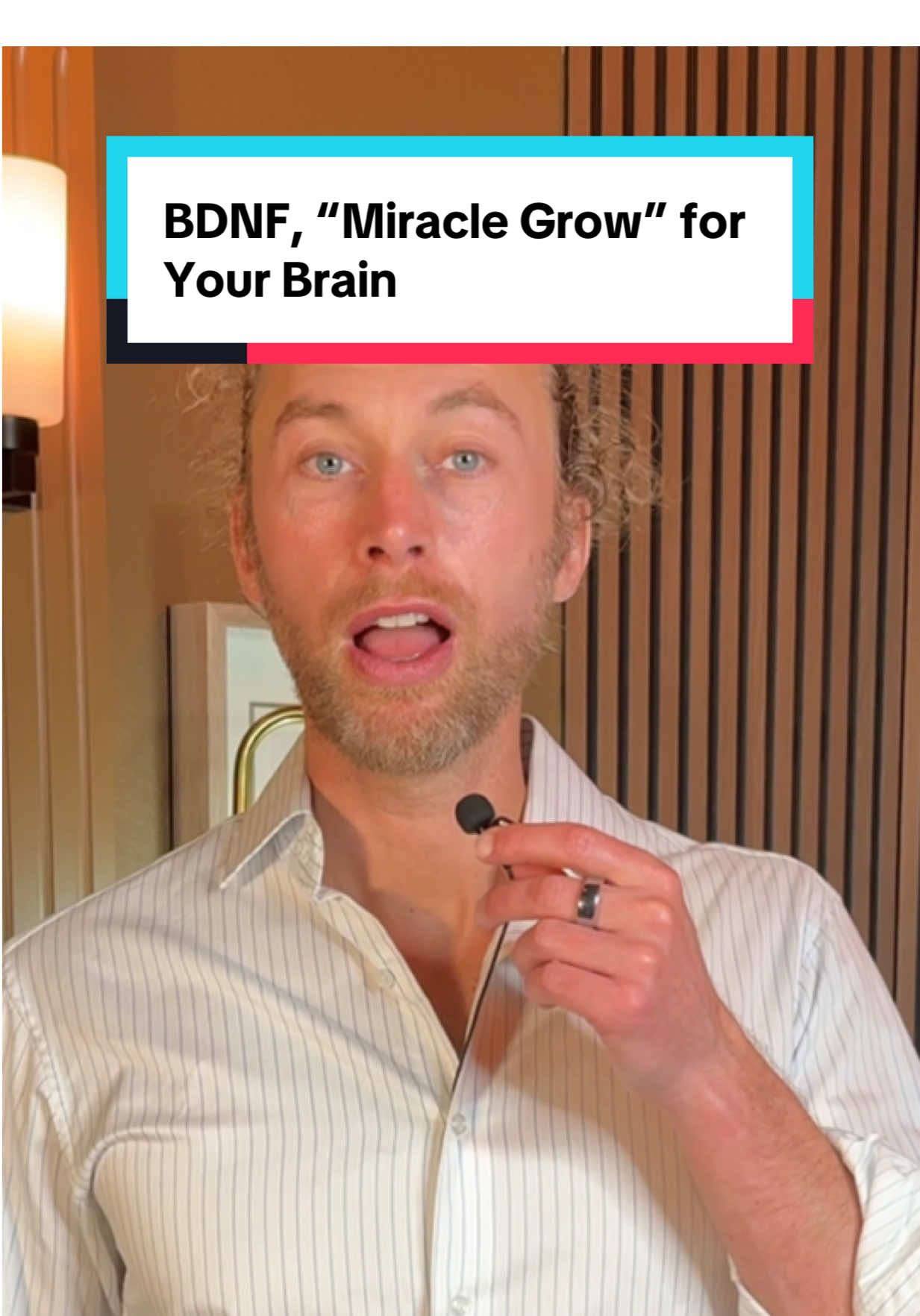 A post by @robertwblove on TikTok caption: BDNF, “Miracle Grow” for Your Brain. #brain #neurogenesis #bdnf #braincells #curcumin #lionsmane #robertlove #robertwblove 