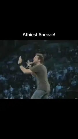 A post by @djmagicmike68 on TikTok caption: #athiestsneeze #sneeze #Godblessyou #tree #bible