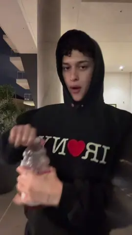 A post by @ on TikTok caption: #crackedscreen #fyp #ethanzev