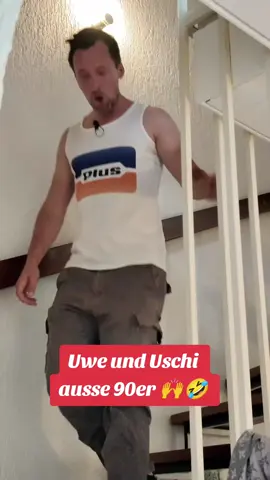 A post by @marcelkay on TikTok caption: Uwe und Uschi ausse 90er, der tägliche Wahnsinn 🤣 #90er #uwe #uschi 