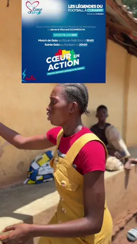 A post by @gambaloucamara1 on TikTok caption: #videoviral l’ONG cœur en action est venu pour nous les guinéens sur tout pour les mots de cœur de nos enfants #tiktok224🇬🇳🇬🇳🇬🇳🇬🇳🇬🇳 