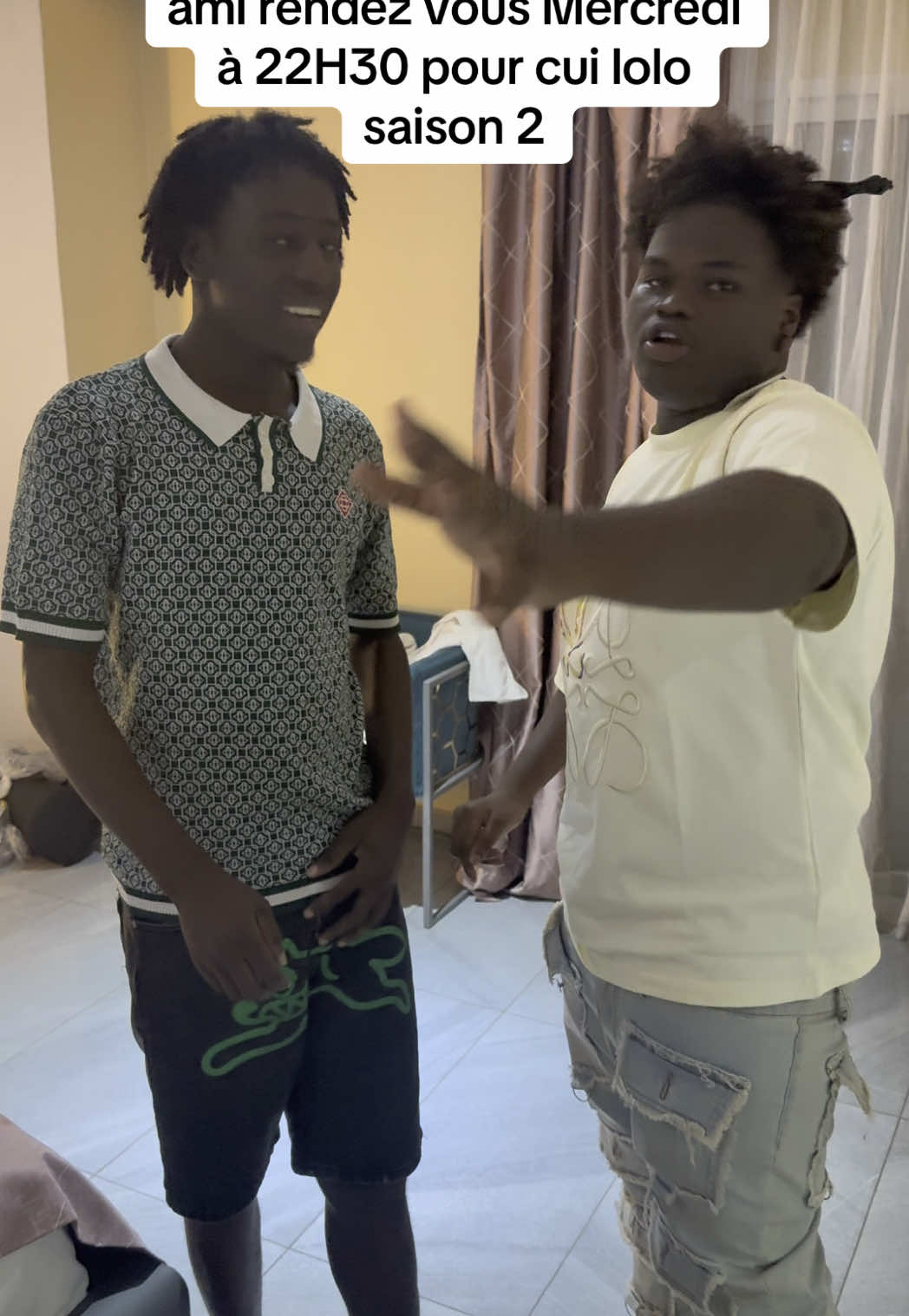 A post by @nicapol21 on TikTok caption: Je t’aime mayoo à mercredi pour la saison 2 @JP_N’dA 