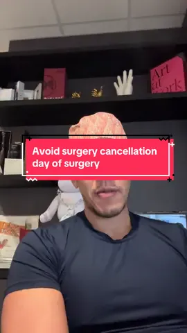 A post by @realdrjungmoney on TikTok caption: Avoid gettting your surgery cancelled!!!!