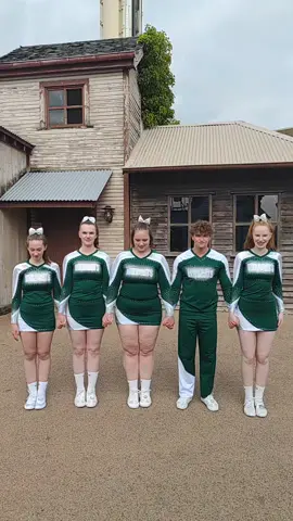 A post by @charly2106 on TikTok caption: "From strangers to soulmates in sweat and triumph. 💪🏽 Thank you for the memories, the laughs, the lessons. Forever grateful.🫶🏼💚💜" #cheerleading #ecc #bottrop #elite25 #realatable #sportliebe #mentalhealthawarness #MentalHealth #GymTok #cheer 