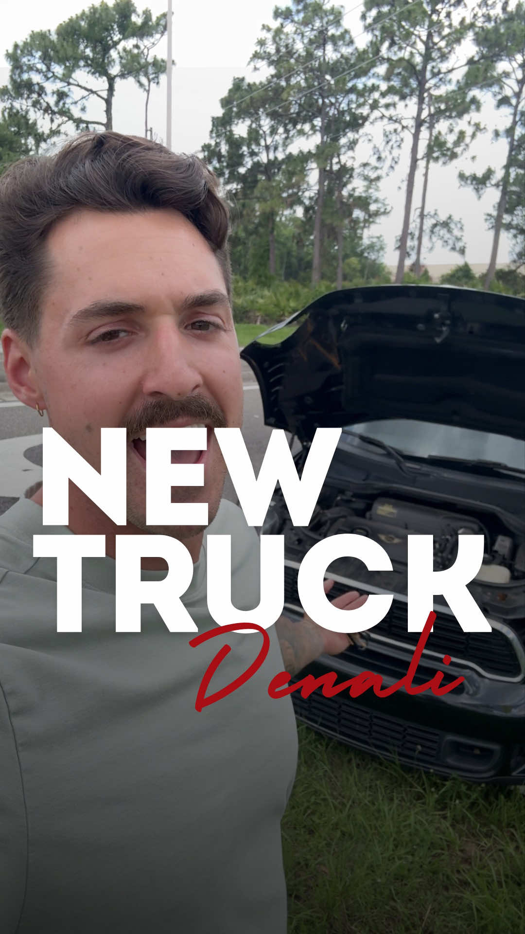 A post by @whynot_zack on TikTok caption: The GMC Sierra 1500 Denali is the luxury flagship of GMC’s light‑duty pickup lineup—blending rugged capability with upscale comfort and cutting‑edge technology. Standard 5.3 L EcoTec3 V8 paired with a 10-speed automatic transmission; upgradeable to a 6.2 L EcoTec3 V8 or a 3.0 L Duramax turbo‑diesel 10‑speed auto  