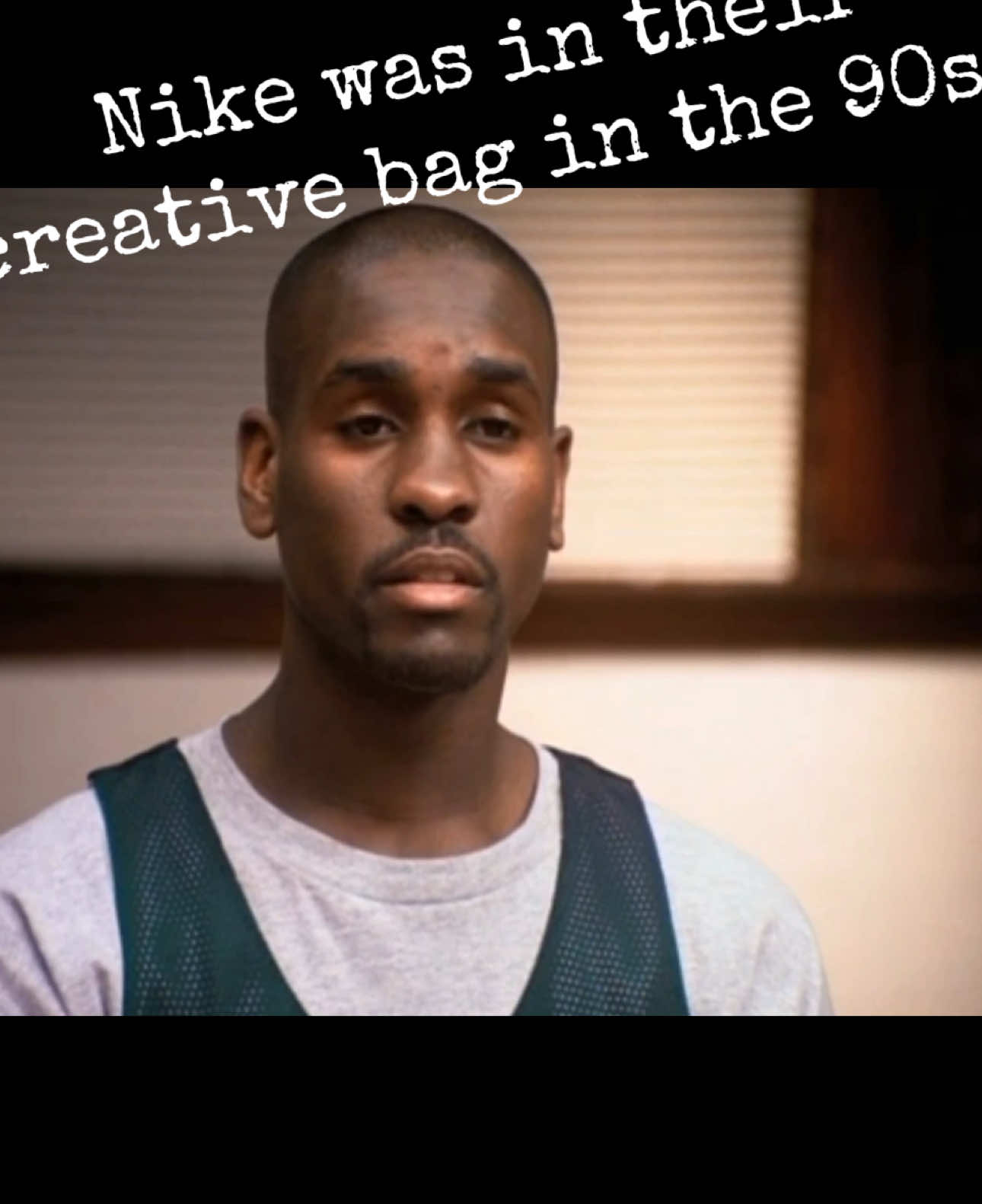 A post by @thebudgetballer on TikTok caption: Nike’s 1997 Zoom Air campaign really said, “What if speed was a problem?” and handed it straight to Jan Hooks. The queen of deadpan played a therapist leading a support group for the world’s fastest humans—Michael Johnson, Gail Devers, Gary Payton, Kenny Lofton, and Peyton Manning—who all needed help coping with their… excessive quickness. “It’s okay to be fast,” she reassured them. Peak 90s absurdity. Peak Nike. And honestly? Still one of the funniest sports ads ever made. #NikeZoomAir #JanHooks #ThrowbackNike #SpeedProblems #90sAds #NikeNostalgia #GailDevers #MichaelJohnson #GaryPayton #KennyLofton #PeytonManning #TooFast #NikeTherapy