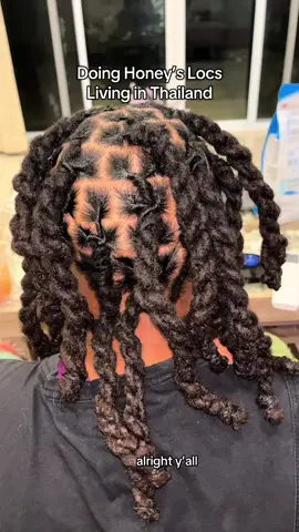 A post by @miraspiveytravels on TikTok caption: Hair Care day Living in Thailand!💆🏾‍♀️🫧💕🔥🇹🇭  #thailand #fypシ #fyp #locs 