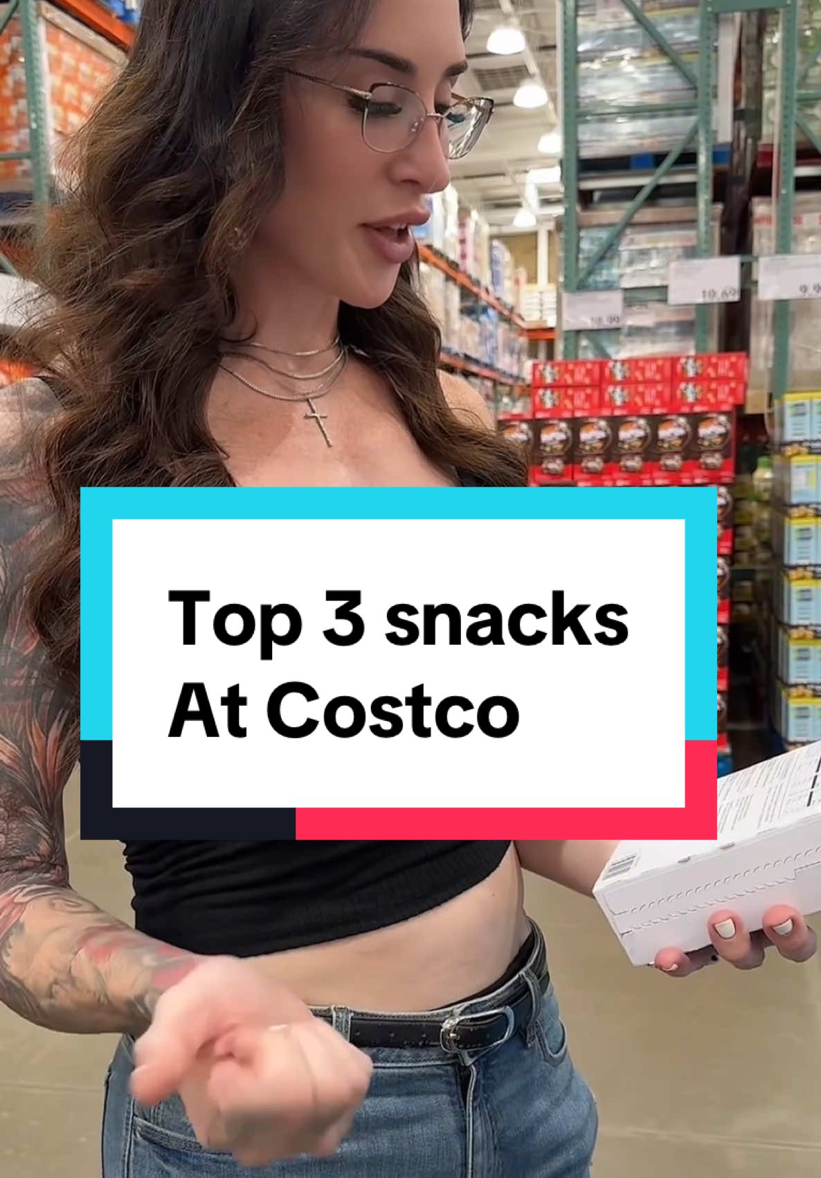 A post by @gabbituft on TikTok caption: These 3 snacks from Costco live in my pantry 🔥 - Small changes = big progress. - Get started today with my 1-on-1 online coaching! - Details in my profile OR - Go to coachgabbi.com - #healthy #snacks #nutrition 