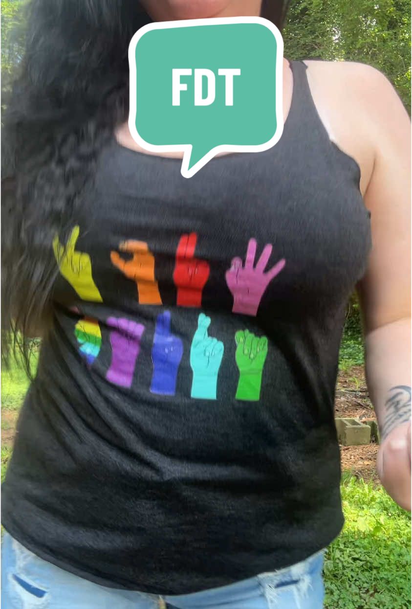 A post by @lexxibaby2 on TikTok caption: No Kings Day💯✊🏼💙 Shirt by Unitytreeapparel.com 🔗in Bio #FDT #Nokings #lovenpositivevibes #pride2025 #lexxijean 