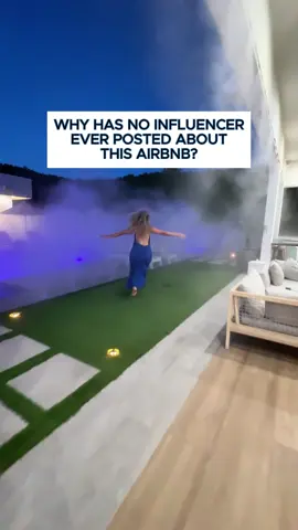 A post by @charlie on TikTok caption: This Airbnb is called The 1 Home! I brought my girlfriend here and it was like we were living in a dream! 