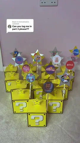 A post by @rhia.official on TikTok caption: Replying to @Emma4realz Golden STAR Mystery Boxes - BOX 3!🫢💦🎀⁉️which next?!🤔 #asmr #foryou 