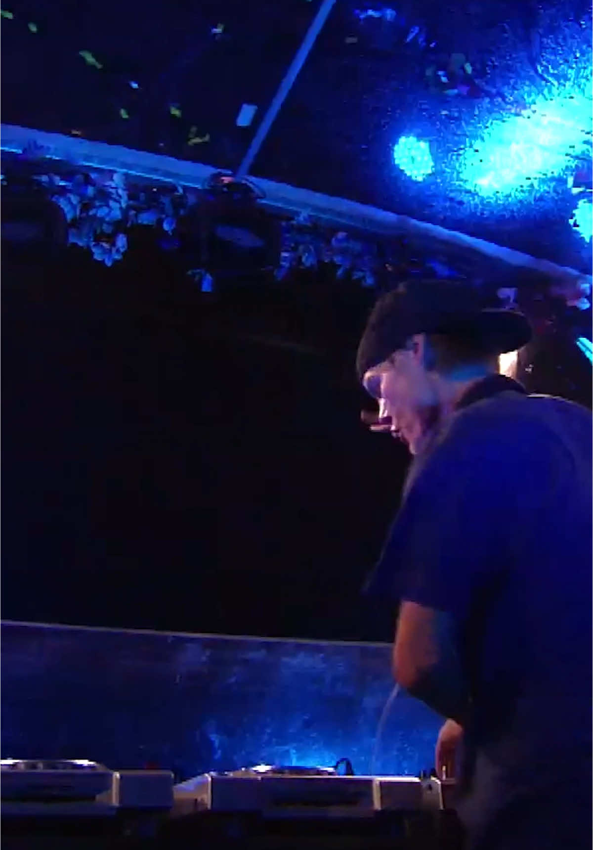 A post by @tomorrowland on TikTok caption: The legend himself, @Avicii at Tomorrowland #electronicmusic #tomorrowland #festival 