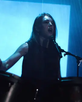 A post by @kamikehoe on TikTok caption: NOW I CANT FEEL A THING #NewMusic #altrock #drummergirl