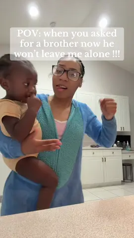 A post by @how2treatit_ on TikTok caption: 😂 he touched my lip with his hand and it had green beans and slobber on it #explorepage #explore #thepham❤️ #foryoupage #trend #trending #brother #siblings #funny #whocanrelate 