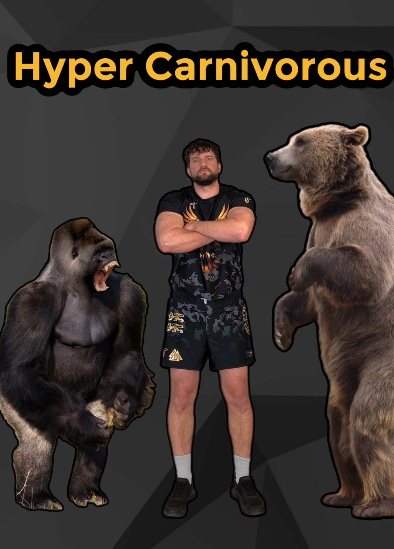 A post by @uncle_dijon on TikTok caption: I Am Hyper Carnivorous @Odd Danny #haha #laugh #comedу #viral #jokes 