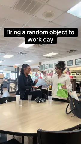 A post by @jailouwhoo on TikTok caption: Diner life #bringarandomobjecttowork #foryou @binklovesyou @liv8180 