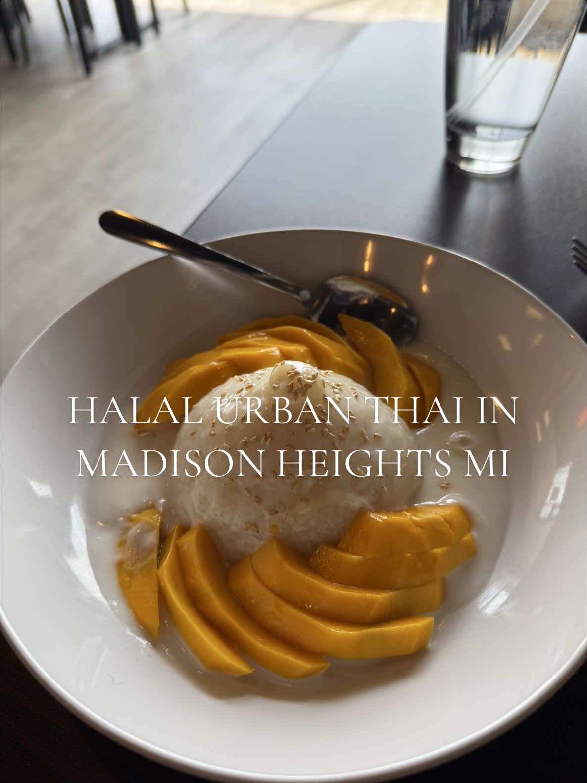 A post by @sharmineats on TikTok caption: Decided to try @halalurbanthai located in 29141 Dequindre Rd, Madison Heights, MI 48071 and they did not disappoint! My husband and my son are so picky and they loved it! 🔥 #fyp #honestreview #halalfood #halalthaifood #foodreview #review #michigancheck #madisonheights #halalurbanthai #trending 