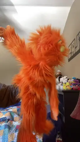 A post by @puppetfan2002 on TikTok caption: He REALLY likes McDonald’s 😅 #mcdonalds #didsomebodysay #wow #huh? #sillyfun 