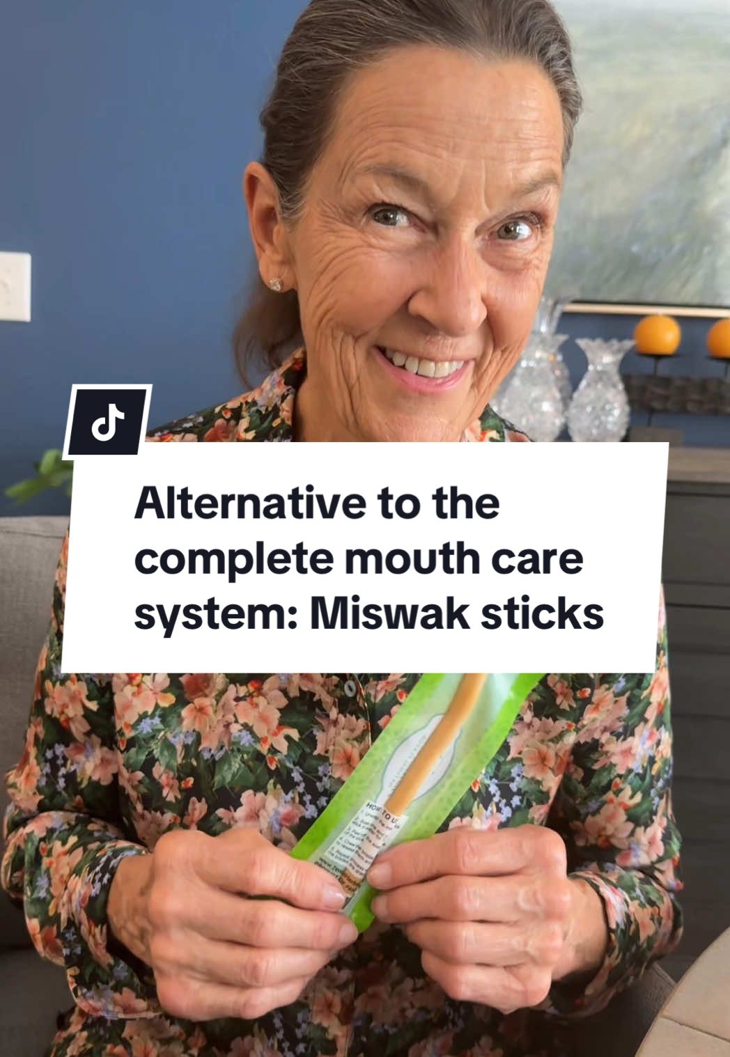 A post by @drelliephillips on TikTok caption: Alternative to my complete mouth care system: the MISWAK STICK #miswakstick #miswaksticks #miswakbenefits #miswaktoothbrush 