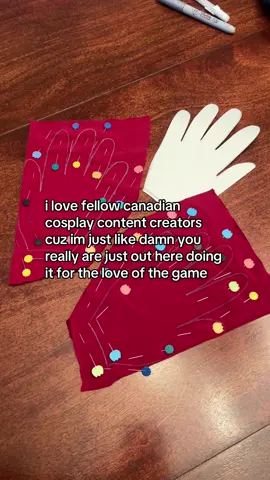 A post by @weichiadi on TikTok caption: creator fund where #sewing #cosplay #avatarthelastairbender #azulacosplay #cosplaytransition #princessazula #atla #gloves #sewing @Fabricana 