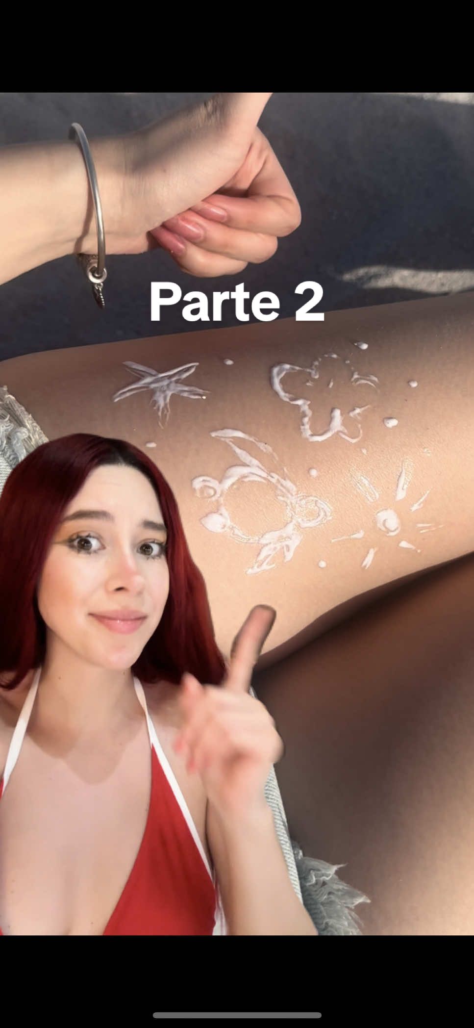 A post by @dafnezzuniga on TikTok caption: Respuesta a @🩰🍓kenini🍓🩰 Tatuaje de sol pt. 2 ☀️ #tattoo #viral #beauty 