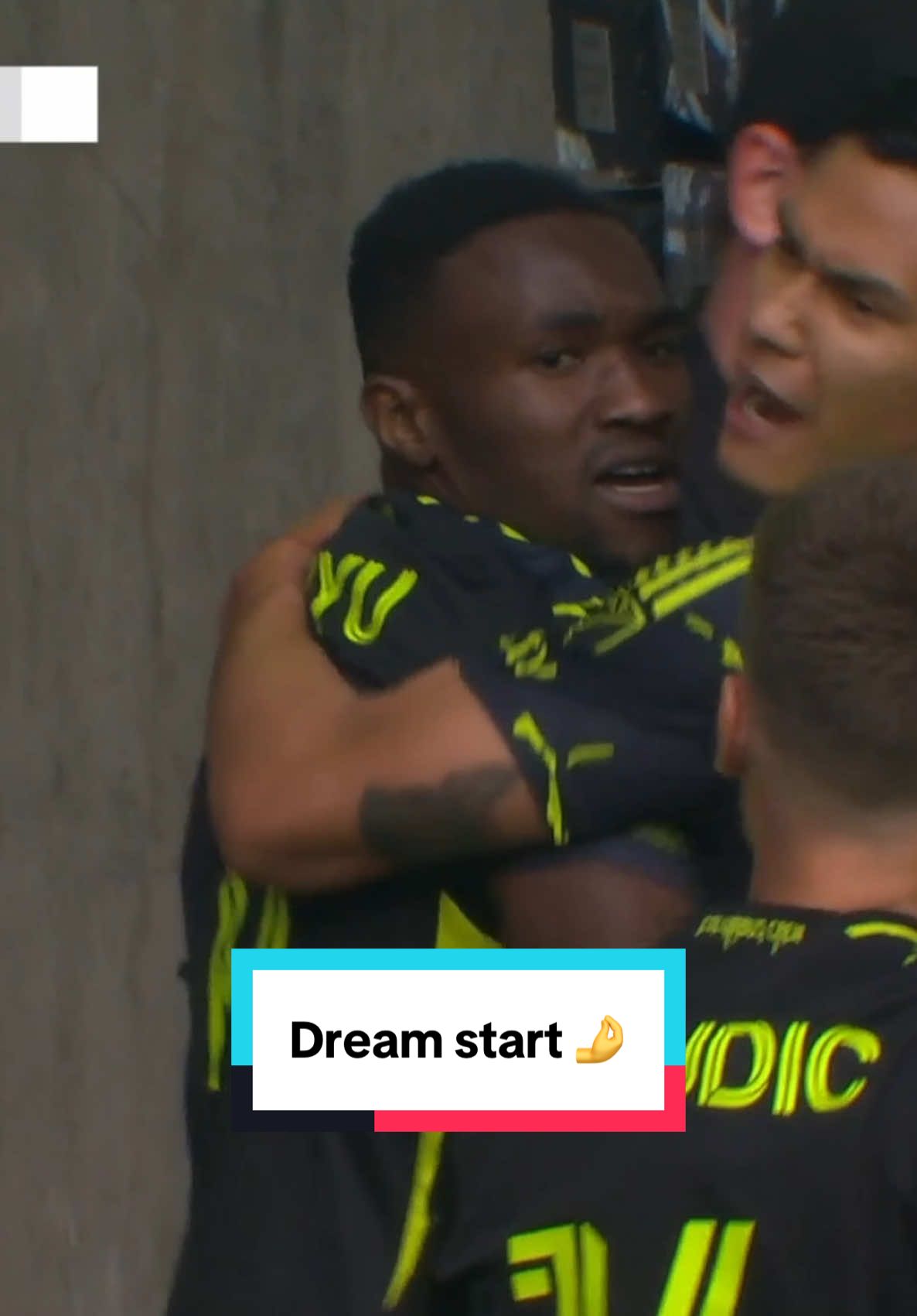 A post by @mls on TikTok caption: Can't start a game better than this @Columbus Crew 🔥 #mls #soccer #beautiful 
